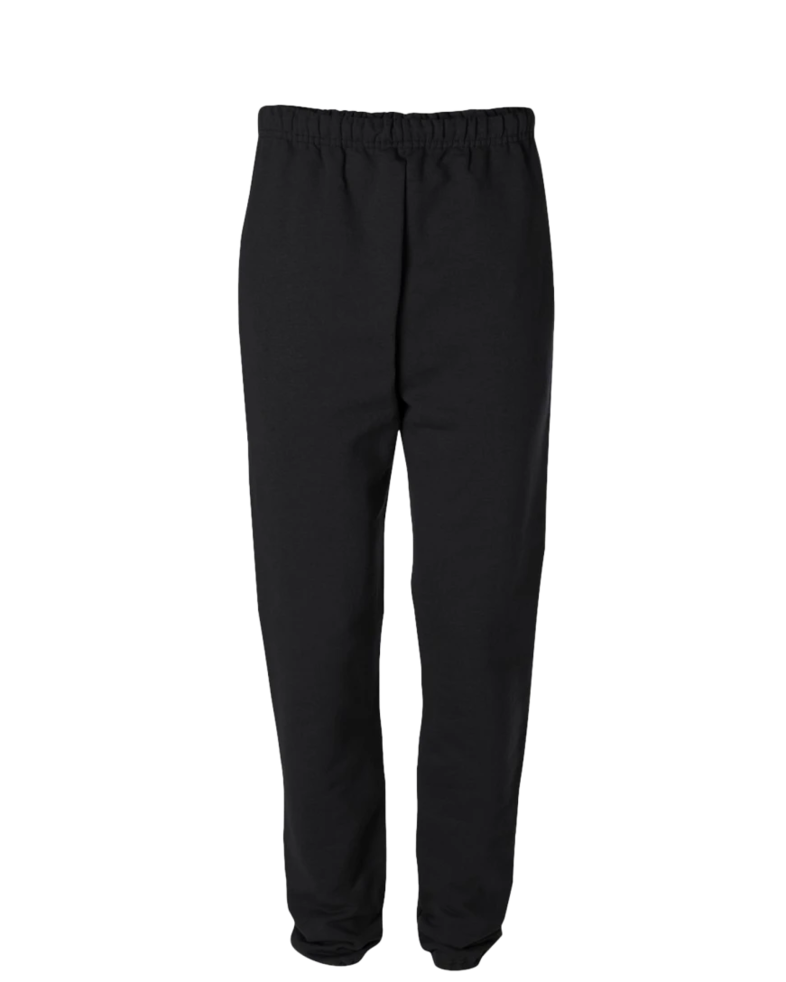 Image of a model wearing a 4850MP Jerzees NuBlend SUPER SWEATS Pocketed Sweatpants