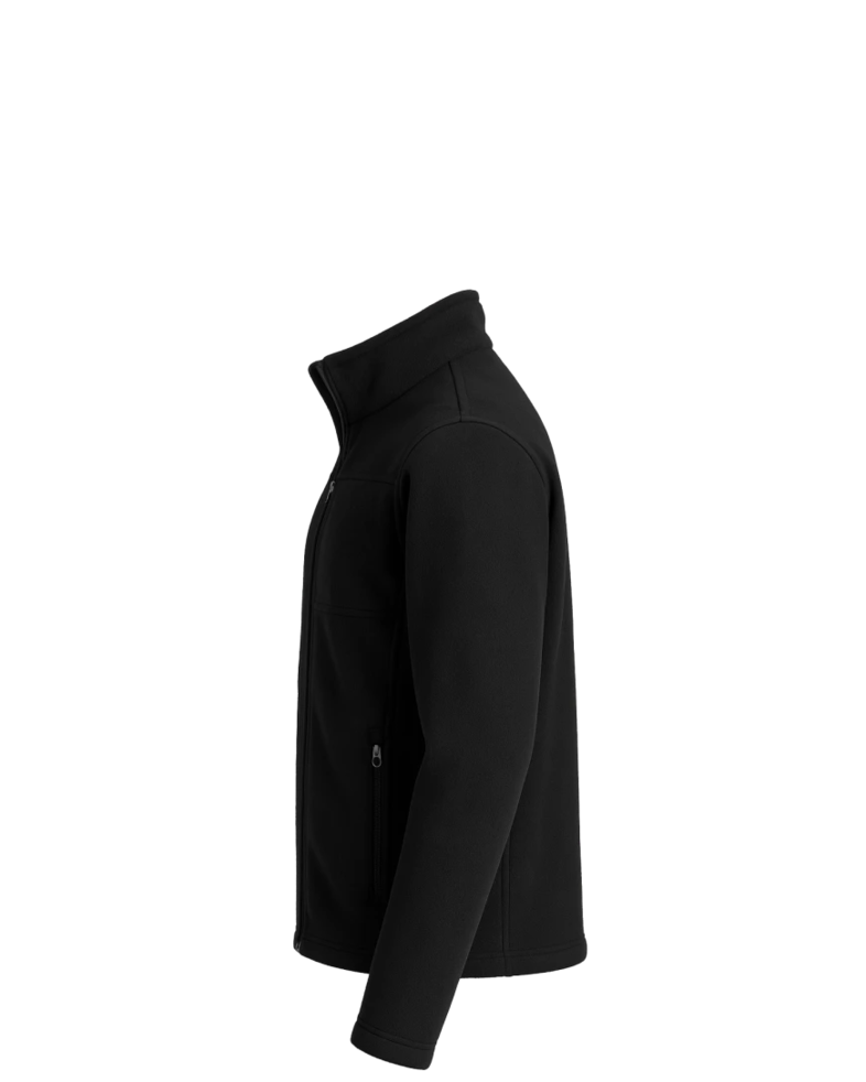 Image of a model wearing a EB200 Eddie Bauer Full-Zip Fleece Jacket