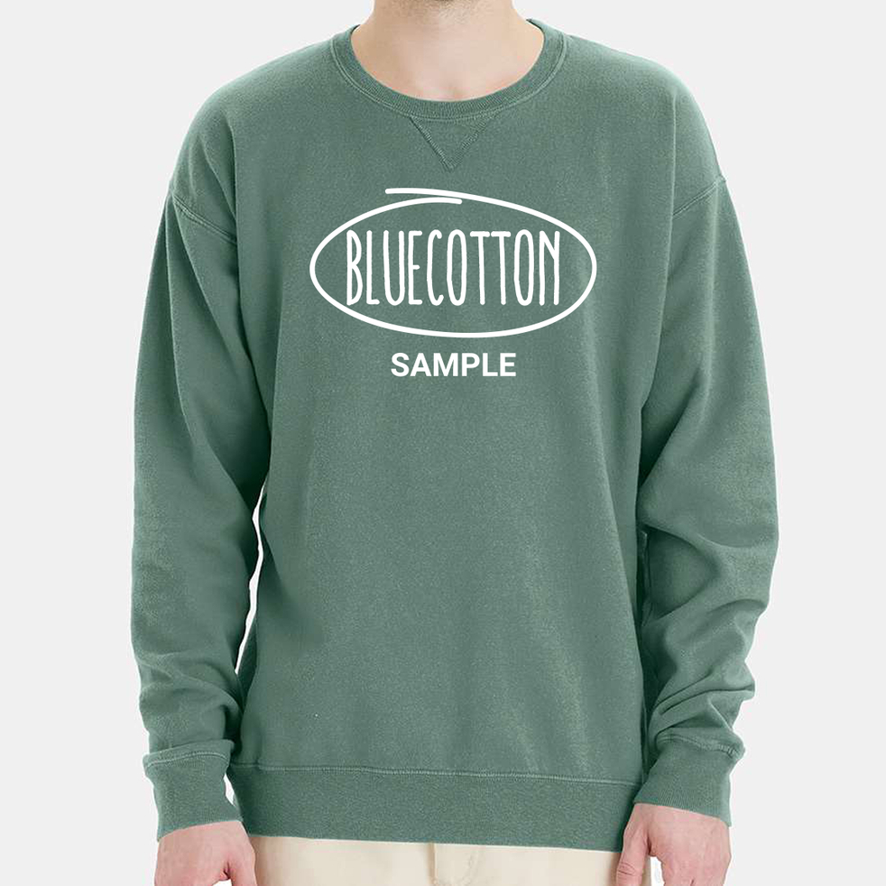 Image of GDH400 ComfortWash by Hanes Garment-Dyed Crewneck Sweatshirt