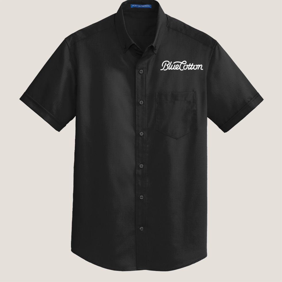 Image of S664 Port Authority Short Sleeve SuperPro Twill Shirt