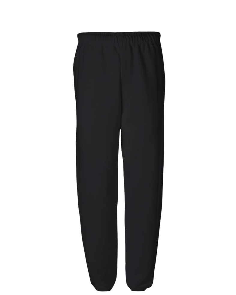 Image of a model wearing a 973M Jerzees NuBlend Sweatpants