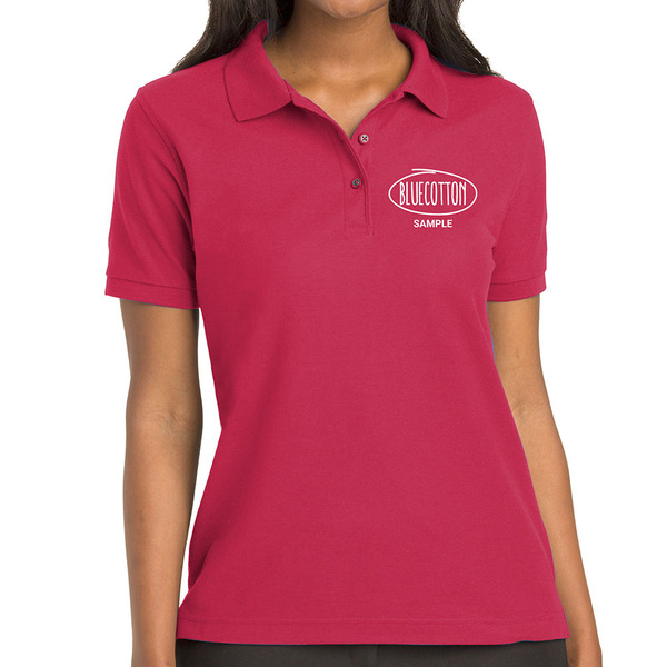 L500 Ladies' Port Authority Silk Touch Polo