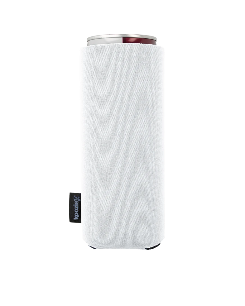 Image of a model wearing a 46361 Koozie Collapsible Slim Can Cooler