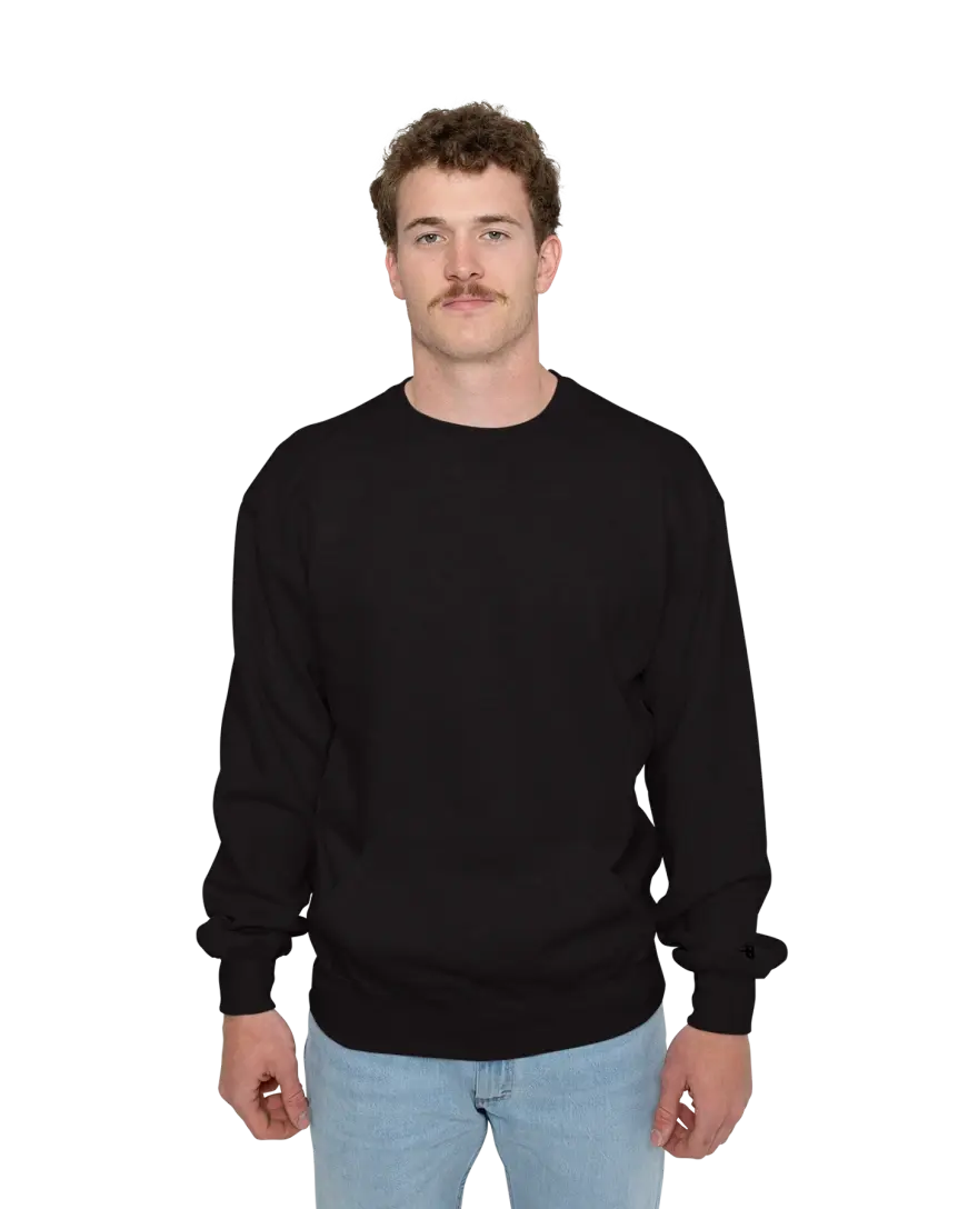 Custom Badger Crewneck Sweatshirt with Pockets, Unisex