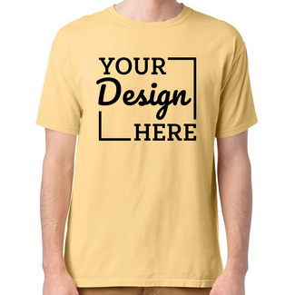 Custom T-shirts:  GDH100 ComfortWash by Hanes Garment-Dyed T-Shirt