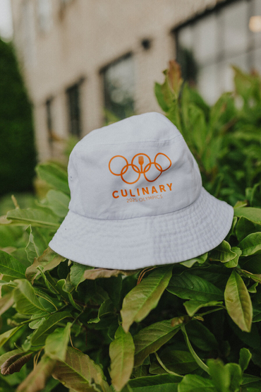 Customer wearing a 2050 Sportsman Bucket Cap