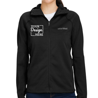 Custom Featured Brands:  M15393 Marmot Ladies' Leconte Full Zip Hooded Jacket