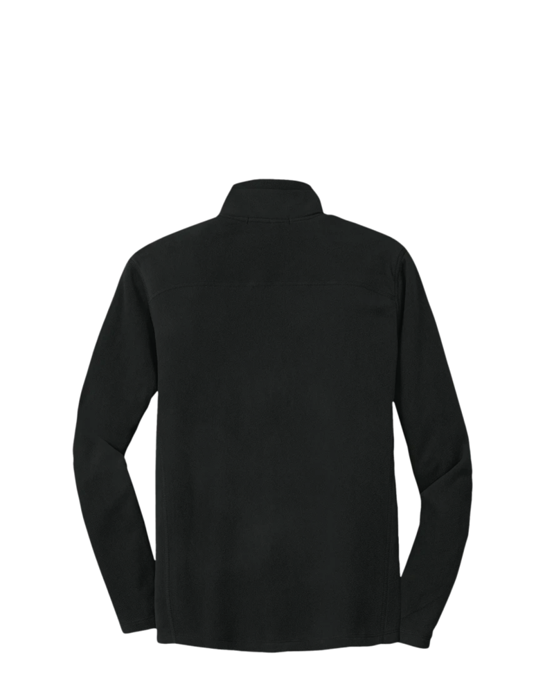 Image of a model wearing a F224 Port Authority Microfleece 1/2-Zip Pullover