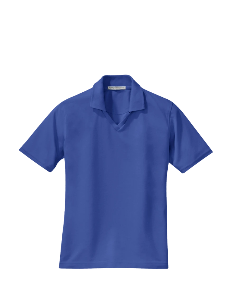 Image of a model wearing a L455 Port Authority Ladies' Rapid Dry Polo