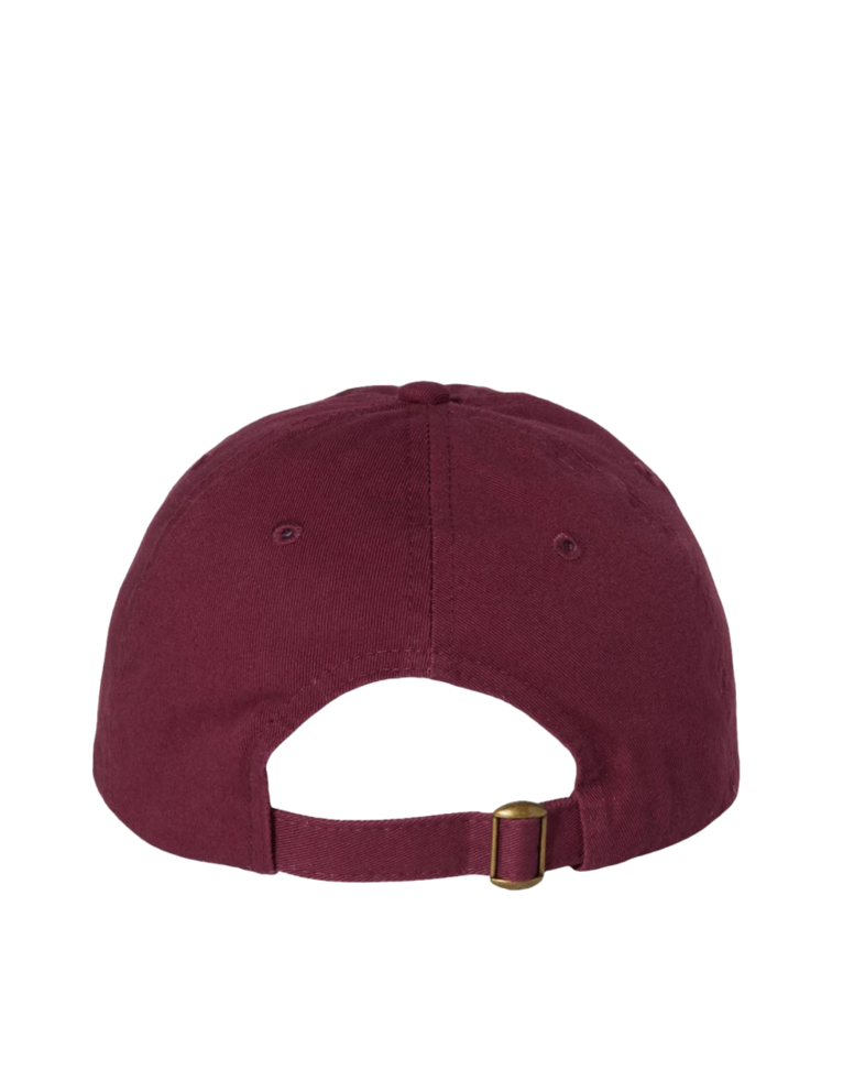 Image of a model wearing a VC300 Valucap Bio-Washed Cap