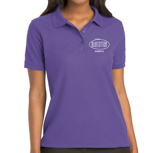 L500 Ladies' Port Authority Silk Touch Polo