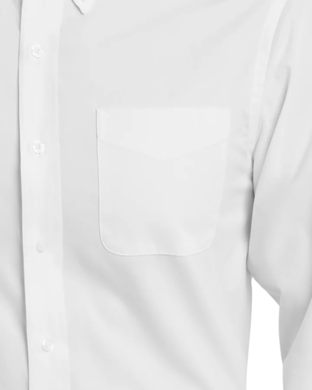 Closeup of a TLS608 Port Authority Tall Long Sleeve Easy Care Shirt