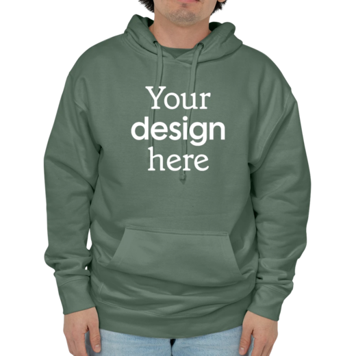 Sample image of SS4500 Independent Trading Co. Midweight Hooded Sweatshirt