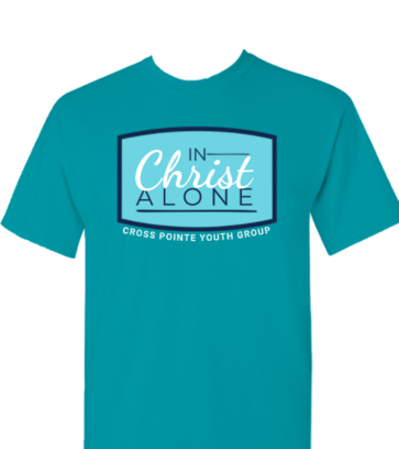 In Christ Alone Shield Youth Group design idea