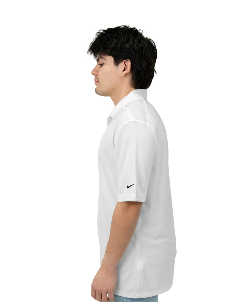 Image of a model wearing a NKDC1963 Nike Dri-FIT Micro Pique 2.0 Polo
