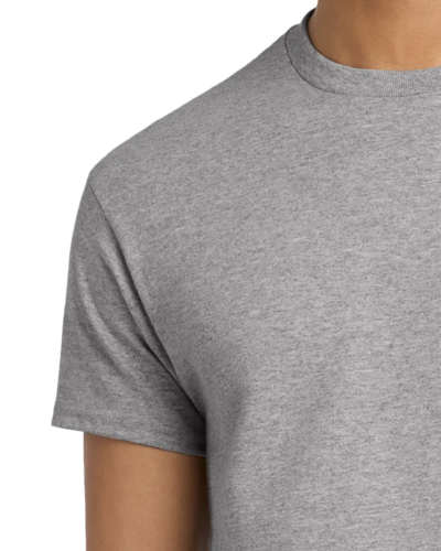 Closeup of a 2000T Gildan Ultra Cotton Tall Tee