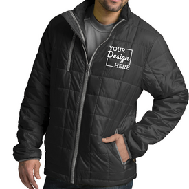 9540 Charles River Men's Lithium Quilted Jacket