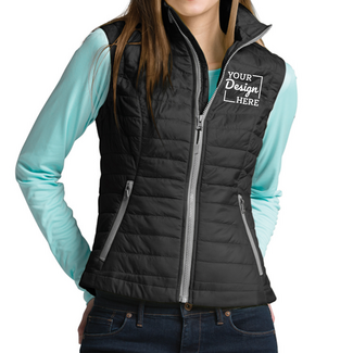 Collections:  5535 Charles River Women's Radius Quilted Vest