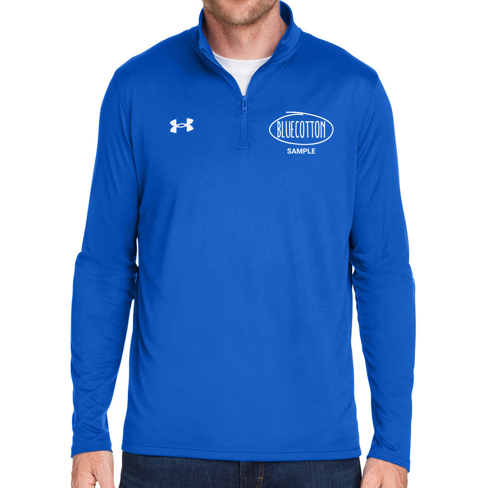 Image of 1376844 Under Armour Men's Team Tech Quarter-Zip