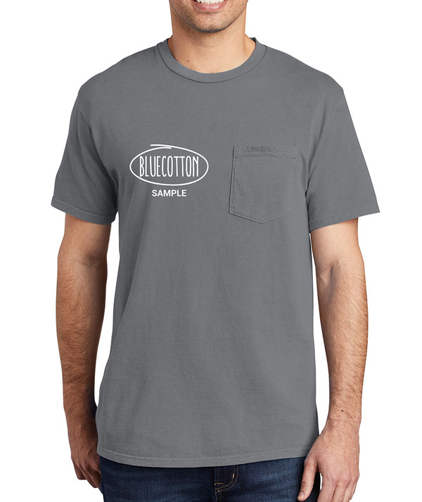 PC099P Port & Company Pigment-Dyed Pocket Tee