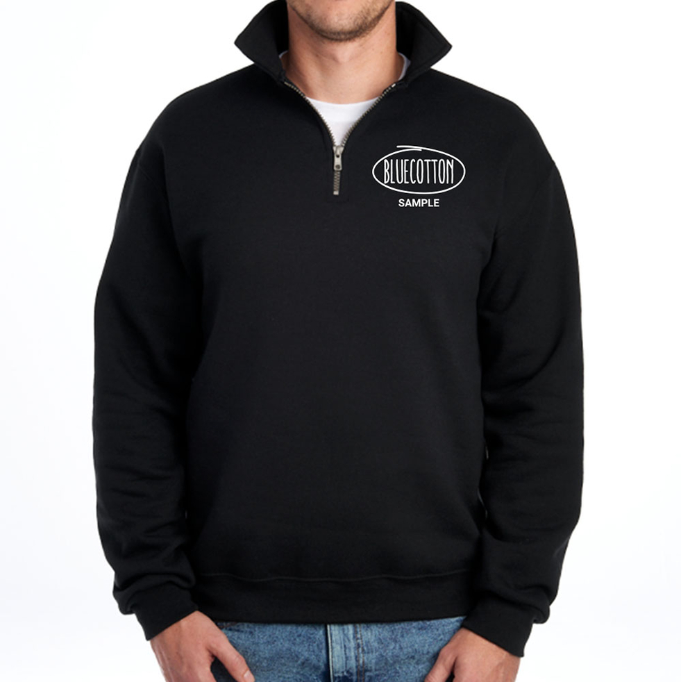 Image of 4528 Jerzees Super Sweats 50/50 Quarter-Zip Pullover