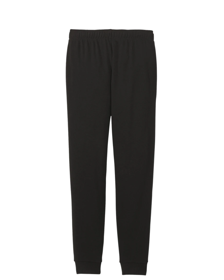 Image of a model wearing a DT1310 District® Women’s Perfect Tri® Fleece Jogger