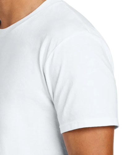 Closeup of a 2001CVC American Apparel Unisex CVC Tee