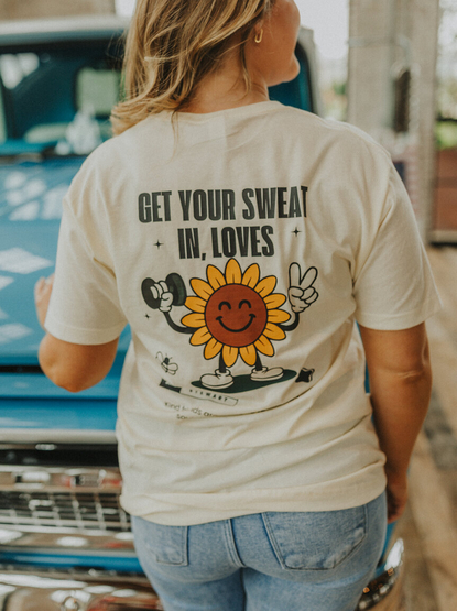 Customer wearing a 202 Tultex Unisex Fine Jersey T-Shirt