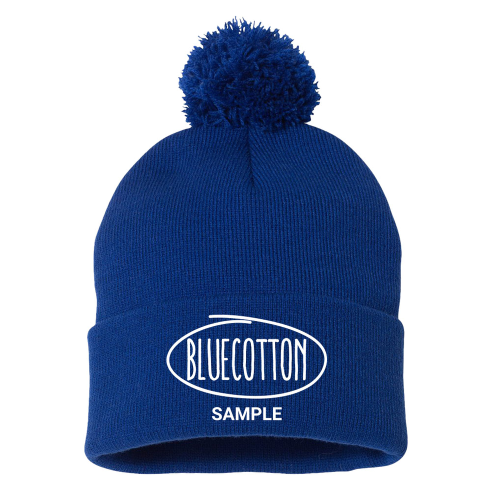 Image of SP15 Sportsman Pom-Pom 12 Inch Knit Beanie