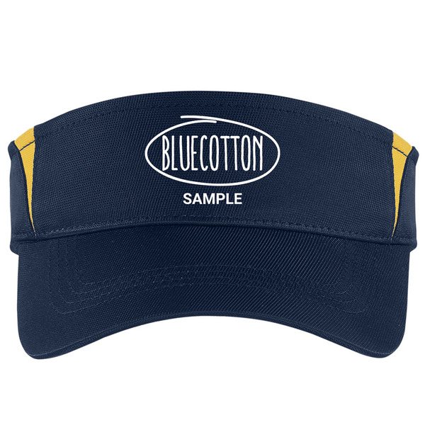 STC13 Sport-Tek Dry Zone Colorblock Visor