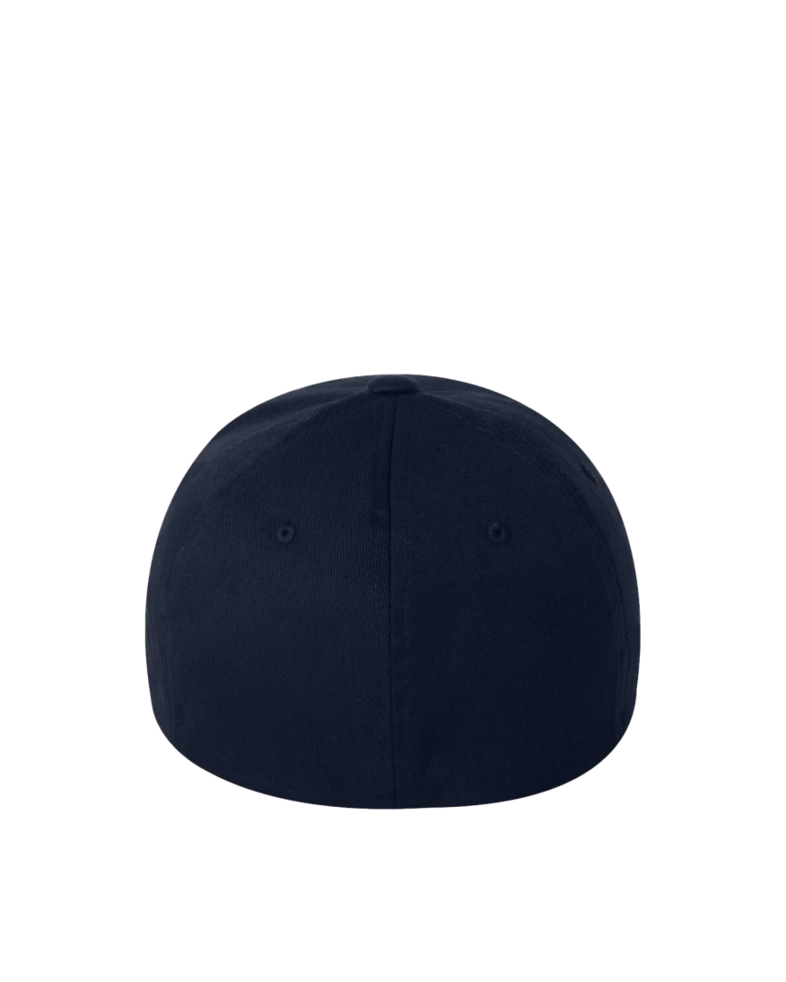 Image of a model wearing a 6277 Flexfit Cotton Blend Cap