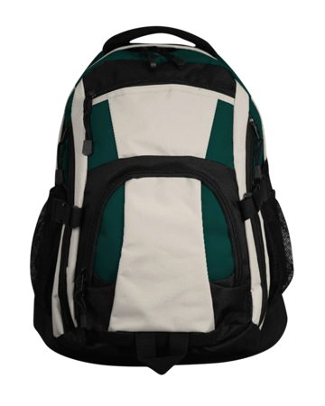 Model wearing a BG77 Port Authority Urban Backpack