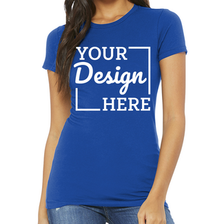 Custom T-shirts:  6004 Bella + Canvas Ladies' Favorite Tee