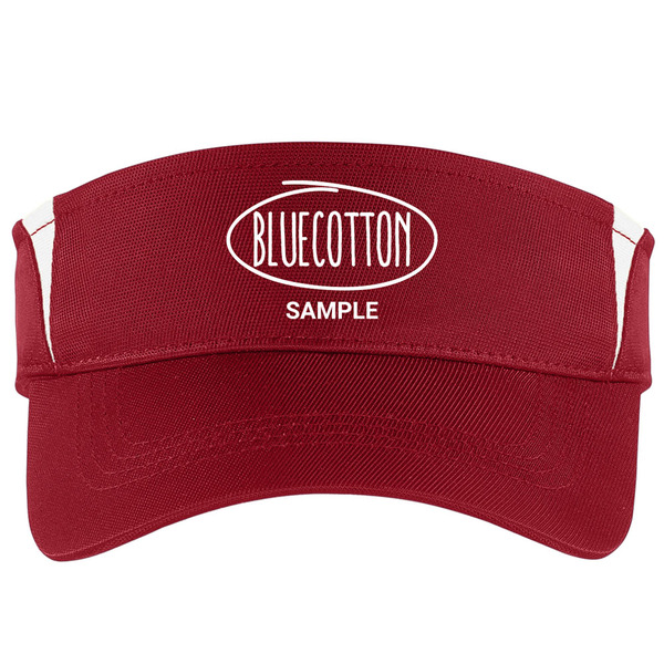 STC13 Sport-Tek Dry Zone Colorblock Visor
