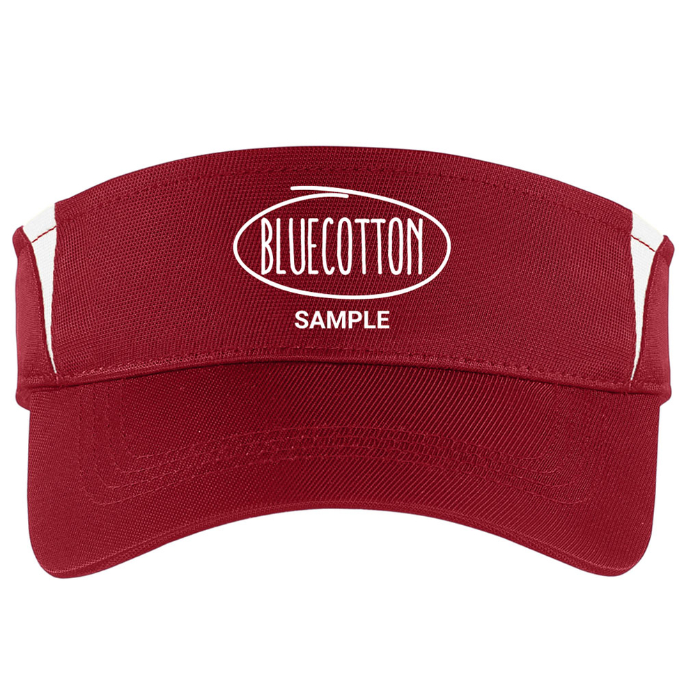 Image of STC13 Sport-Tek Dry Zone Colorblock Visor