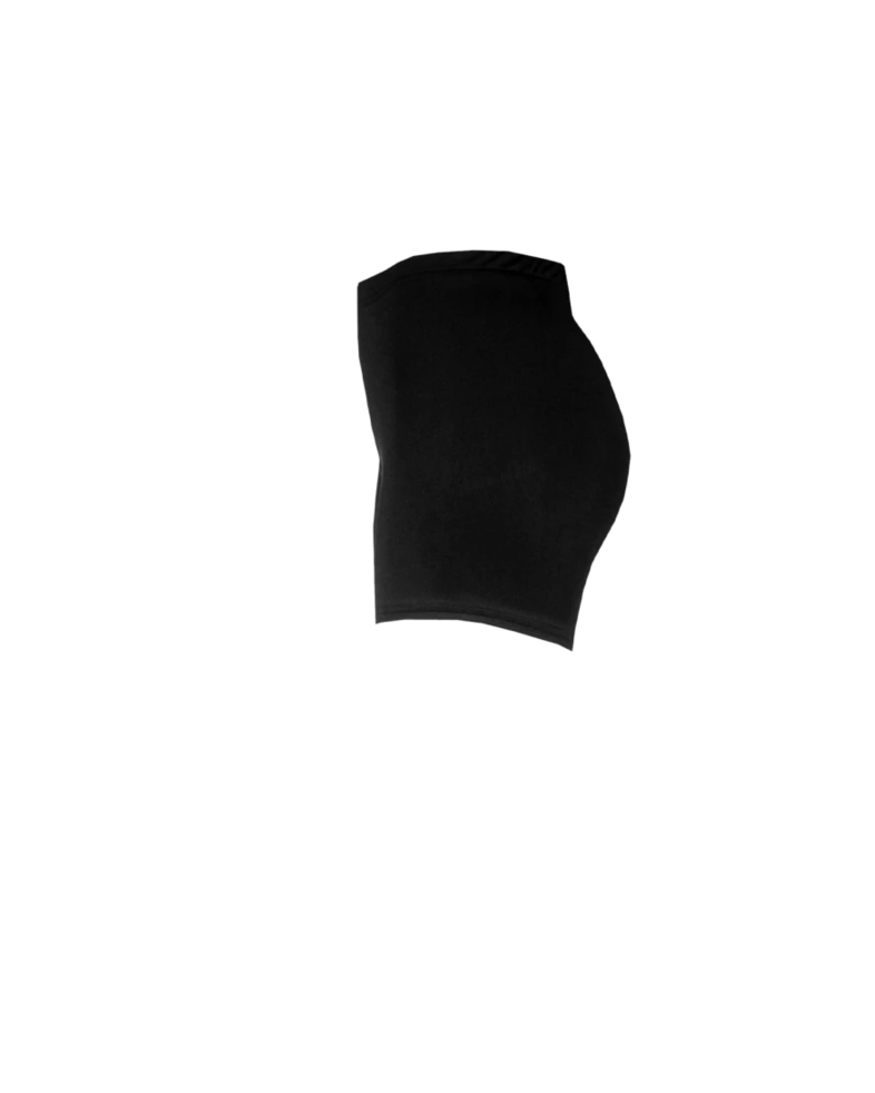 Image of a model wearing a BD4614 Badger Sport B-Fit Ladies' 4 Inch Short