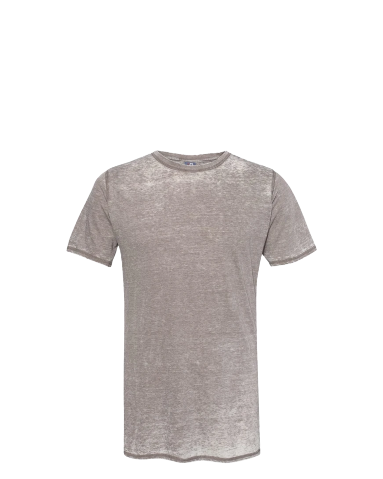 Image of a model wearing a 8115 J. America Zen Jersey T-Shirt