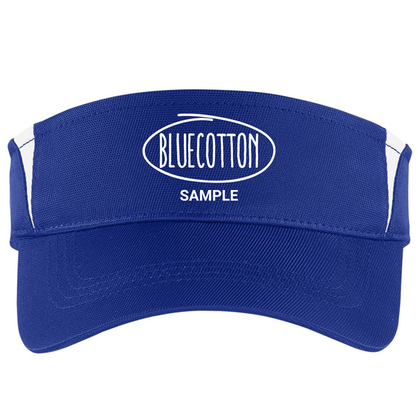 STC13 Sport-Tek Dry Zone Colorblock Visor
