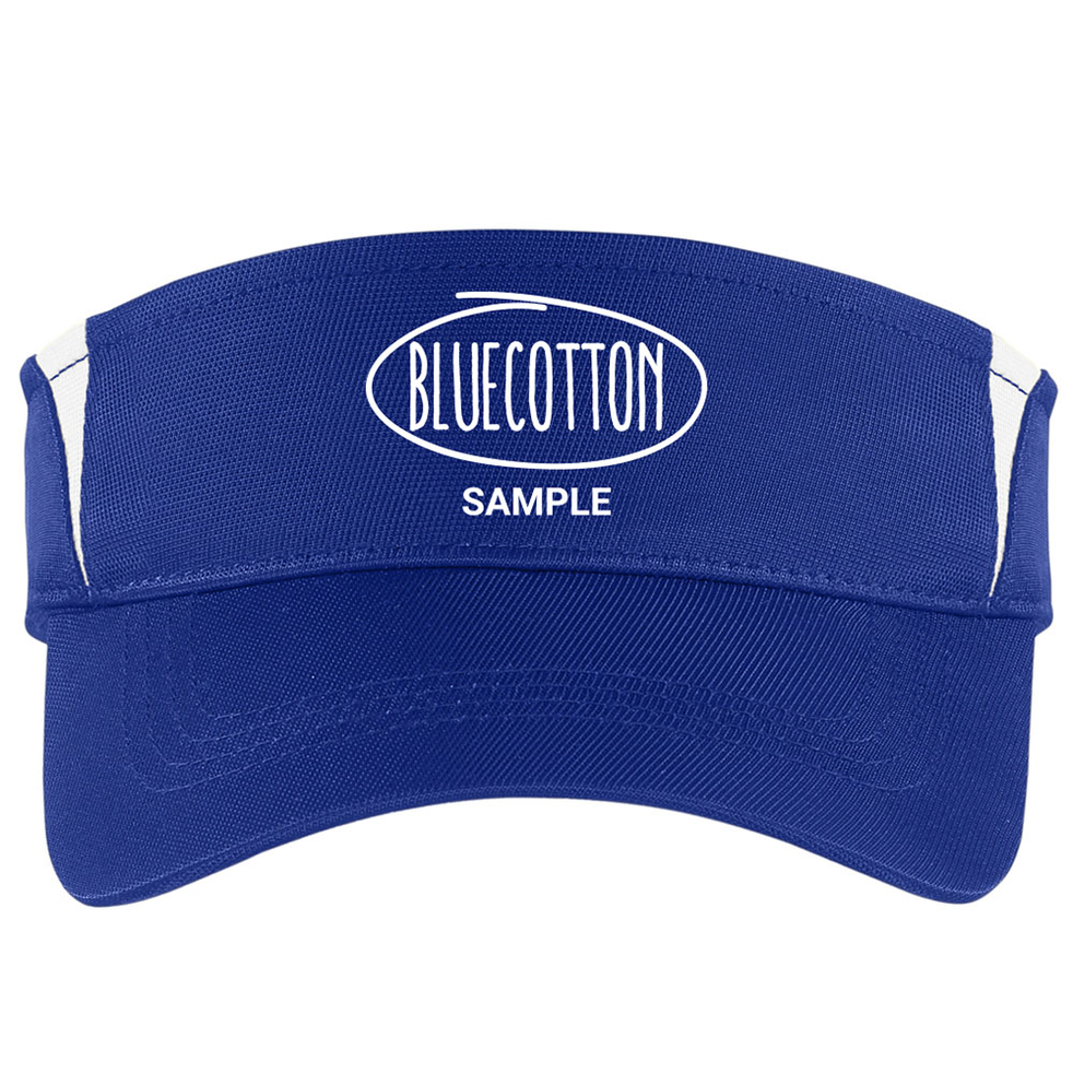 Image of STC13 Sport-Tek Dry Zone Colorblock Visor