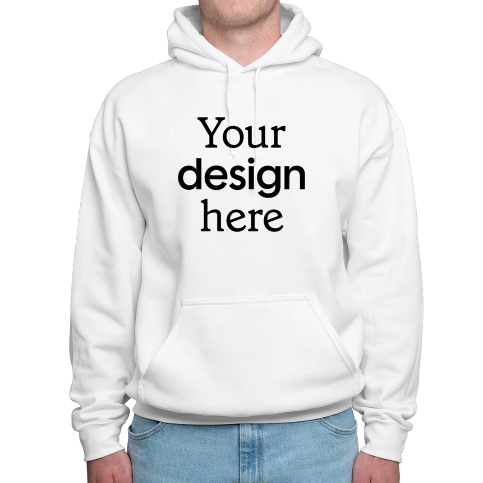 Sample image of 18500 Gildan Blend Pullover Hooded Sweatshirt