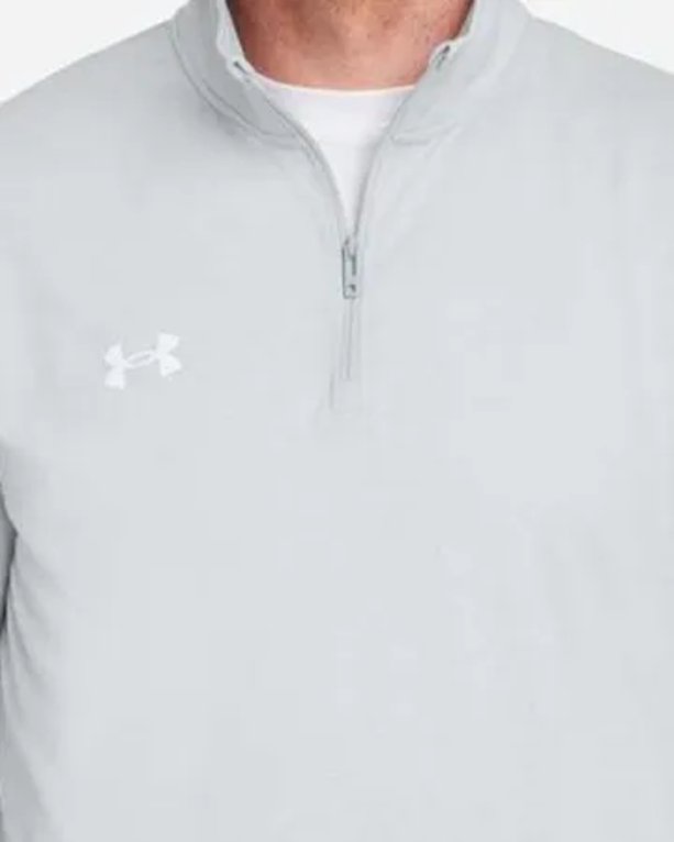 Closeup of a 1376844 Under Armour Men's Team Tech Quarter-Zip