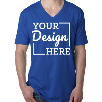 Custom Featured Brands:  Next Level 3200 Premium Short Sleeve V-Neck T-shirt