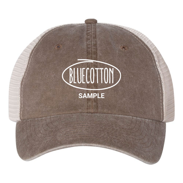 SP510 Sportsman Pigment-Dyed Trucker Cap