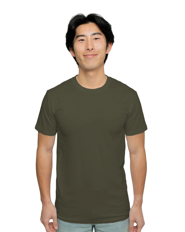 Image of a model wearing a 5051 AS Colour Basic Tee