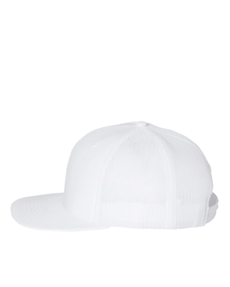 Image of a model wearing a 112 Richardson Snapback Trucker Cap