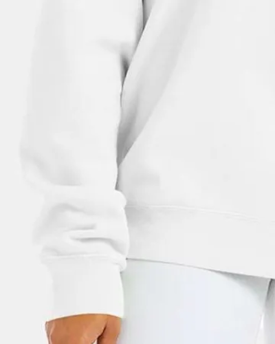 Closeup of a GDH400 ComfortWash by Hanes Garment-Dyed Crewneck Sweatshirt