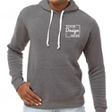 8871 J. America Tri-Blend Hooded Pullover Sweatshirt