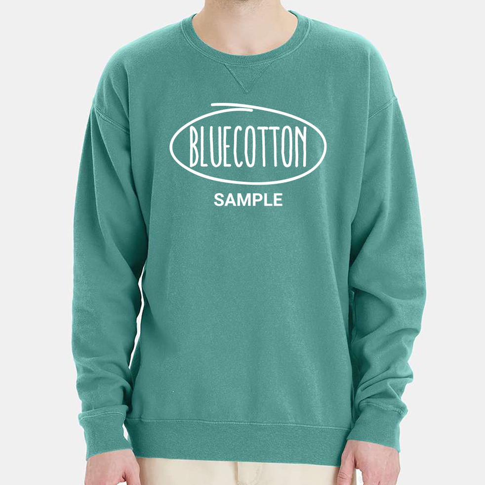 Image of GDH400 ComfortWash by Hanes Garment-Dyed Crewneck Sweatshirt