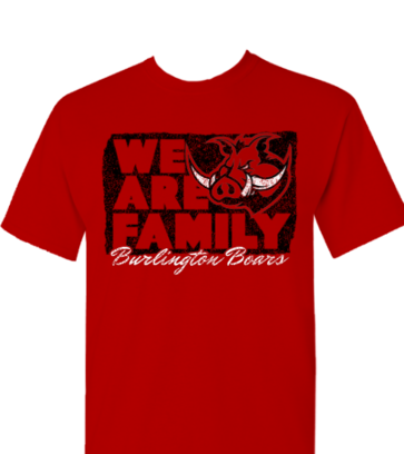 We are Family Boars Shirt design idea