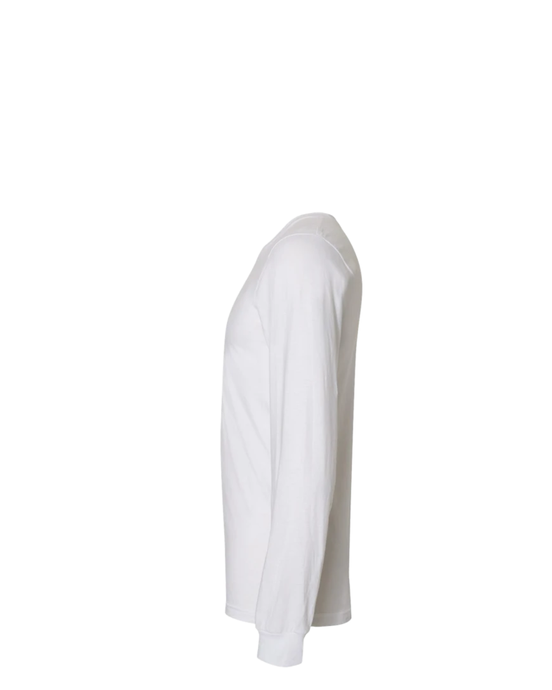 Image of a model wearing a 2007 American Apparel Fine Jersey LS Tee